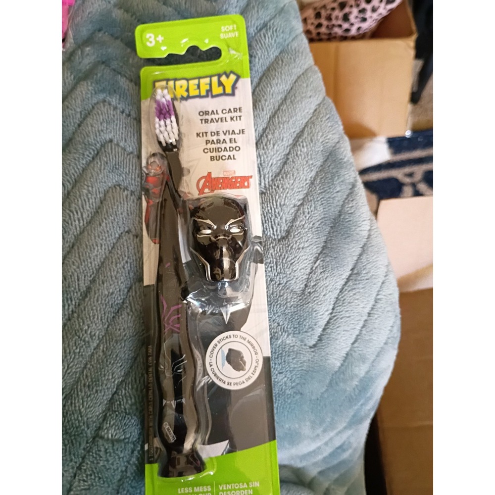 Firefly Toothbrush Marvel Black Panther Brand New Sealed